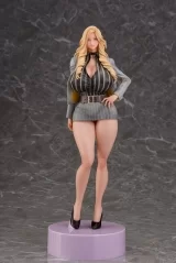 Оригинальная аниме фигурка &laquo;Gal Ane Shachou to Harem Office Nishigori Ai (Grey Suit Ver.) 1/7 Complete Figure&raquo;