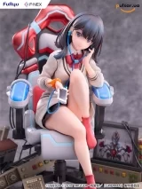 Оригинальная аниме фигурка &laquo;SSSS.GRIDMAN Rikka Takarada Gaming Chair ver. 1/7 Complete Figure&raquo;