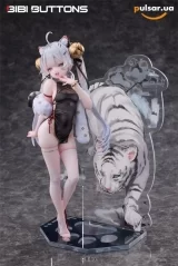 Оригинальная аниме фигурка &laquo;Tiger's Roar Stirs the Wind White Tiger Illustrated by Riko 1/6 Complete Figure Regular Edition&raquo;