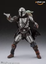 Оригинальная sci-fi фигурка &laquo;S.H.Figuarts Mandalorian & Grogu (STAR WARS: The Mandalorian and Grogu)&raquo;
