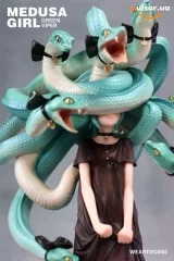 Оригинальная аниме фигурка &laquo;Medusa Girl Green Viper Illustrated by Yoshioka Complete Figure&raquo;