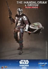 Оригинальная sci-fi фигурка &laquo;Movie Masterpiece "Star Wars / Mandalorian and Grogu" 1/6 Scale Figure Mandalorian & Grogu (Deluxe Edition)&raquo;