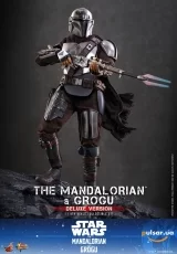 Оригинальная sci-fi фигурка &laquo;Movie Masterpiece "Star Wars / Mandalorian and Grogu" 1/6 Scale Figure Mandalorian & Grogu (Deluxe Edition)&raquo;