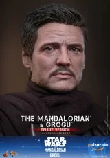 Оригинальная sci-fi фигурка &laquo;Movie Masterpiece "Star Wars / Mandalorian and Grogu" 1/6 Scale Figure Mandalorian & Grogu (Deluxe Edition)&raquo;