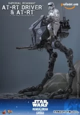 Оригинальная sci-fi фигурка &laquo;Movie Masterpiece "Star Wars / The Mandalorian and Grogu" 1/6 Scale Figure Imperial Remnant AT-RT Driver & AT-RT&raquo;