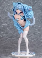 Оригінальна аніме фігурка &laquo;virtual illustrator Kanzarin kanzarin-chan: Cat-Eared Hoodie Ver. 1/6 Complete Figure&raquo;