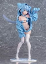 Оригинальная аниме фигурка &laquo;virtual illustrator Kanzarin kanzarin-chan: Cat-Eared Hoodie Ver. 1/6 Complete Figure&raquo;