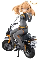 Оригинальная аниме фигурка &laquo;Megami Device PUNI MOFU RACING TU with Honda Z50J-1 Monkey Plastic Model&raquo;