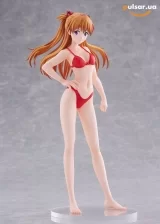 Оригінальна аніме фігурка &laquo;POP UP PARADE BEACH QUEENS Rebuild of Evangelion Asuka Shikinami Langley (Bikini Style) L Size Complete Figure&raquo;