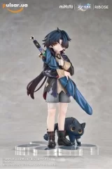 Оригинальная аниме фигурка &laquo;RISE UP+ Honkai: Star Rail Chibi Cat Series Figure Blade Ver. Complete Figure&raquo;
