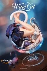 Оригинальная аниме фигурка &laquo;"Cats are Liquid" illustration by Karaage Toufu Silver Moon Complete Figure&raquo;