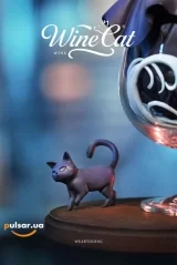 Оригинальная аниме фигурка &laquo;"Cats are Liquid" illustration by Karaage Toufu Silver Moon Complete Figure&raquo;