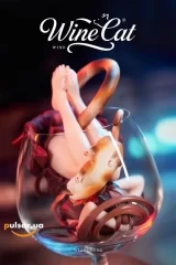 Оригинальная аниме фигурка &laquo;"Cats are Liquid" illustration by Karaage Toufu Scarlet Night Complete Figure&raquo;