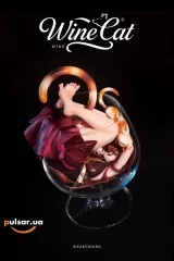 Оригинальная аниме фигурка &laquo;"Cats are Liquid" illustration by Karaage Toufu Scarlet Night Complete Figure&raquo;