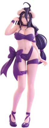 Оригинальная аниме фигурка «FuRyu BiCute Ribbons Figure - OVERLORD - Albedo»