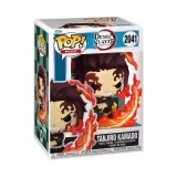 Виниловая фигурка «Funko POP! Plus: Demon Slayer: Kimetsu no Yaiba Tanjiro Kamado (Dancing Flash) №2041»