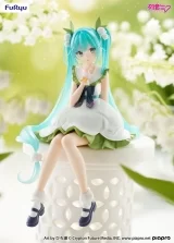 Оригинальная аниме фигурка «"Hatsune Miku" Noodle Stopper Figure Flower Fairy Lily of the Valley»