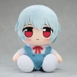 Оригинальная мягкая игрушка «Kuripan Plushie Rebuild of Evangelion Rei Ayanami (School Uniform Ver.)» 