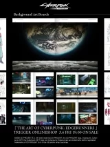 Артбук &laquo;Cyberpunk: Edgerunners - The Art of Cyberpunk: Edgerunners&raquo;