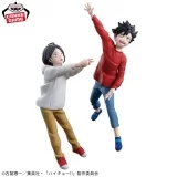 Оригинальная аниме фигурка «HAIKYU!! THE MOVIE BATTLE AT THE DUMPSTER BATTLE - KENMA AND KUROO FIGURES PRESERVE THIS MOMENT FOREVER»