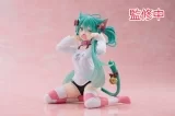 Оригинальная аниме фигурка «Hatsune Miku Desktop Cute Figure Nekomimi Cat Ear T-shirt Ver.»