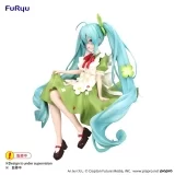 Оригинальная аниме фигурка «Noodle Stopper Figure Hatsune Miku Flower Fairy Clover»
