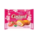 Кекси «Lotte Custard Cake (strawberry) 230G»