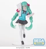 Оригинальная аниме фигурка «"Character Vocal Series 01 Hatsune Miku" Luminasta Hatsune Miku 16th Anniversary Booota Ver.»