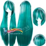 Косплей Парик Green Mix Color Love