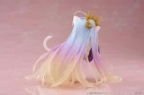Оригинальная аниме фигурка «"No Game No Life" Desktop Cute Figure Shiro Nekomimi Cat Ear T-shirt Ver.»