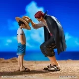Оригинальная аниме фигурка «ONE PIECE FIGURE - ICHIBAN KUJI EMOTIONAL STORIES - PRIZE A - REVIBLE MOMENT - LUFFY AND SHANKS»