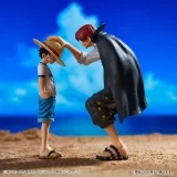 Оригінальна аніме фігурка «ONE PIECE FIGURE - ICHIBAN KUJI EMOTIONAL STORIES - PRIZE A - REVIBLE MOMENT - LUFFY AND SHANKS»
