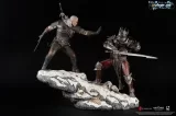 Оригинальная  фигурка «PureArts Studio - The Witcher 3: Wild Hunt Geralt vs Eredin 1/6 Scale Diorama»