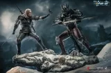 Оригинальная  фигурка «PureArts Studio - The Witcher 3: Wild Hunt Geralt vs Eredin 1/6 Scale Diorama»