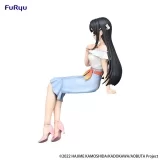 Оригинальная аниме фигурка «"Rascal Does Not Dream of Bunny Girl Senpai" Noodle Stopper Figure Sakurajima Mai Summer Coordinate ver.»