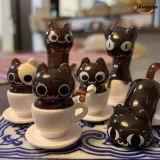 Игрушка-сюрприз с коллекционной фигуркой &laquo;Japan Neko Ohii Cat Coffee Figurine Blind Box&raquo;