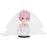 Оригинальная аниме фигурка «Ichiban Kuji Re:Zero kara Hajimeru Isekai Seikatsu ~Hello Sweet Happy Life!~: Ram Art Scale Wedding Ver.»