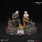 Оригинальная sci-fi фигурка &laquo;The Witcher: Geralt and Ciri Fireside Premium Statue&raquo;