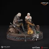 Оригинальная sci-fi фигурка &laquo;The Witcher: Geralt and Ciri Fireside Premium Statue&raquo;