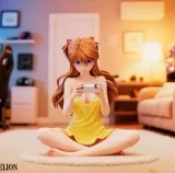 Оригінальна фігурка «Wei Yang Studio - Game Console Asuka Neon Genesis Evangelion»