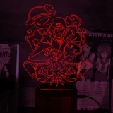 Акриловый 3D светильник-ночник «Наруто - Итачи Учиха» tape 1