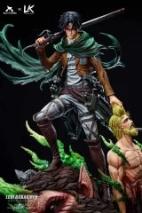 Оригинальная аниме фигурка «Bear K Studio & LuckyKay Studio - Attack on Titan Levi Ackerman»