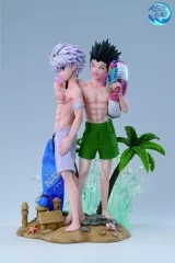 Оригинальная аниме фигурка «Shan Hai Studio - Hunter x Hunter Beach Series - Killua & Gon»
