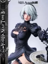 Оригинальная аниме фигурка «Gifted Creation Studio - NieR:Automata 2B & Eve Outfit Change Time»