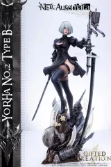 Оригинальная аниме фигурка «Gifted Creation Studio - NieR:Automata 2B & Eve Outfit Change Time»