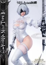 Оригинальная аниме фигурка «Gifted Creation Studio - NieR:Automata 2B & Eve Outfit Change Time»