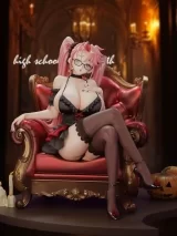 Оригинальная аниме фигурка «Green Tea Studio - Saya Takagi Halloween Party Highschool of the Dead»
