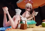 Оригинальная аниме фигурка «Mi Yin Studio - Swimsuit Nagisa Blue Archive»