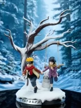 Оригинальная аниме фигурка «Meng Tong Studio - Naruto childhood Naruto & Hinata»