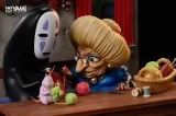 Оригинальная аниме фигурка «YAMI Studio - Spirited Away Protect Chihiro Zeniba & No Face man & Chihiro Ogino»